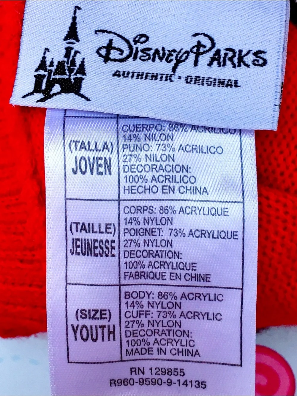 Disney ❉ Minnie Mouse Inspired Red & Black Bow Polka Dot Gloves